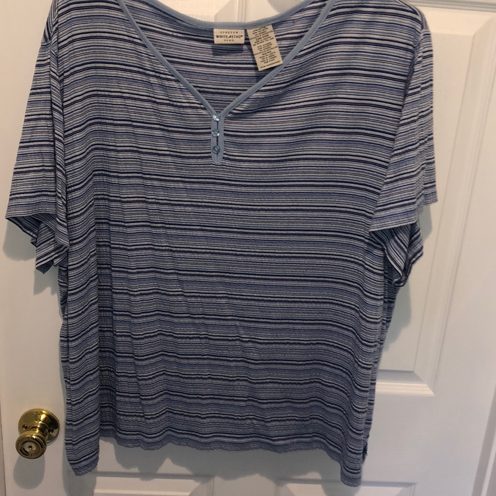 WHITE STAG 22W/24W PULLOVER TOP